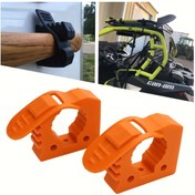 Resim Ekipman Araçları için 2 Adet Kelepçe, Otomatik Offroad Kamyon Römork RV Tekne ATV UTV Ev Aksesuarları, 3.0cm-3.61cm Çap 