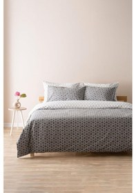 Resim Soley Mix & Match Blanj %100 Pamuklu Çift Kişilik Nevresim Seti Antrasit 