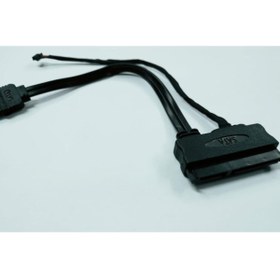 Resim 7+15 22 Pin Power/data Sata To 5 Pin Power Konnektör Kablo 