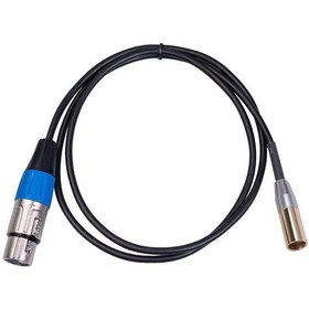 Resim Suntek Mikrofonlar Ve Mikserler Için Mini Xlr Erkek - 3-Pin Xlr Dişi Ses Kablosu 1 M 