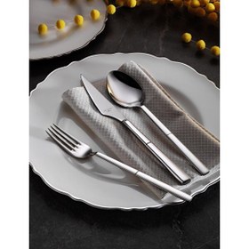 Resim Aryıldız Gusto Prestige 12 Kişilik 84 Parça Çatal Kaşık Bıçak Takımı 