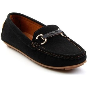 Resim Siyah Kadın Loafer Ayakkabı K01309100502 Siyah 