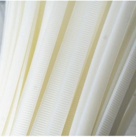 Resim Master 505360 Plastik Kablo Bağı Cırt Kelepçe 4.8x300 Mm Beyaz 100 Adet 