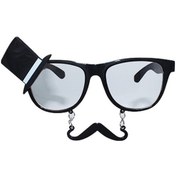 Resim Parti Gözlük Sihirbaz Şapka Bıyıklı 