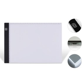 Resim Trendfone Led Işıklı A4 Çizim Kopyalama Ve Grafik Tahtası 3 Seviye Ayarlanabilir Işık 