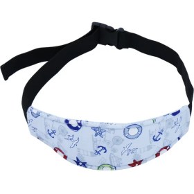 Resim Wenchang Shop C Yaz Okyanusu Tarzı Çocuk Araba Koltuğu Ayarlanabilir Güvenlik Koltuğu Yatış Pozisyonu Baş Desteği Bebekler Için Bebek Arabası Beşiği Bebek Tasma Kemeri (Yurt Dışından) 