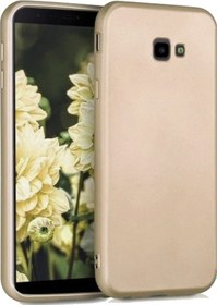 Resim Samsung Galaxy J4 Plus Arka Kapak Silikon Kılıf + Temperli Cam Ekran Koruyucu 