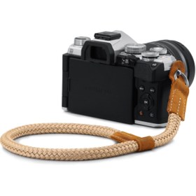 Resim MegaGear Slr, Dslr Pamuklu Kamera Bilek Kayışı - Camel 