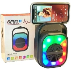 Resim Paleon ABS-1308 Mini Rgb Bluetooth Hoparlör 