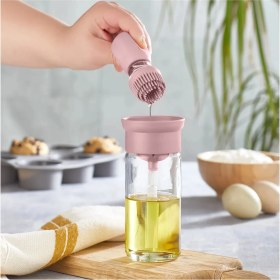 Resim BG Signature Hazneli Silikon Yağlık Sos ve Yumurta Fırçası Toz Pembe 