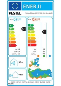 Resim Vestel Buzz Inverter 094 A++ WIFI Klima 