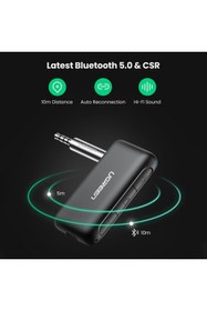 Resim Ugreen Bluetooth 5.0 Kablosuz Müzik Alıcı Audio Receiver 