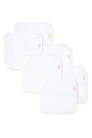 Resim Shop a Way Minuche 6'lı Bebek Yıkama Bezleri -%100 Pamuk Yumuşak ve Süper Emici Örgü Yıkama Kesesi 