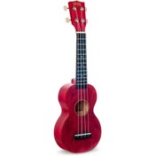 Resim Mahalo ML1CR Island Series Soprano Ukulele (Cherry Red) 