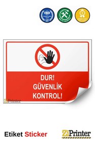 Resim ZiPrinter Giyotin Makasında Başkasının Çalışması Yasaktır isg Uyarı Levhası Etiket 35x50 cm 
