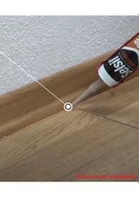 Resim Selsil Yağmura Dayanıklı Silikonize Mastik Gri 485 Gr. - 5 Adet Gri Gri 