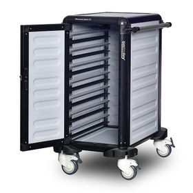 Resim Gastrolley 75 Termo Kabin Taşıma Arabası, 53x78x99 cm 