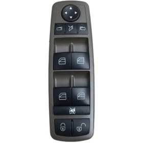 Resim Enva Mercedes B160 Kahverengi Cam Açma Anahtarı Düğmesi Katlanır 