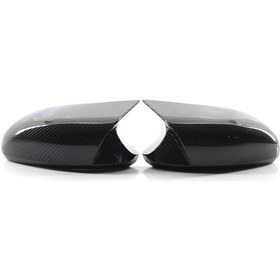Resim Mufunye Karbon Fiber Yan Ayna Kapağı Kapakları Bmw E90 E91 E92 E93 Pre-lcı M3 Stili İçin Yedek 