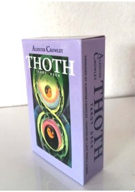 Resim Aleister Crowley Thoth Tarot Deck Taros Kartı 