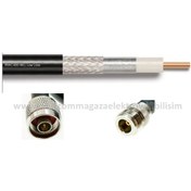 Resim N erkek - N dişi 30 METRE LMR400/RWC400 Koaksiyel Kablo 50Ω 