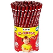 Resim Fatih Kurşun Kalem Jumbo Üçgen Başlangıç Kalemi Kırmızı 