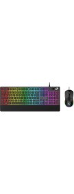 Resim Rampage KM-9858 Jazzy V2 Rgb Klavye , 12800 Dpı Mouse + 30*25CM Mousepad Gaming 3lü Set 