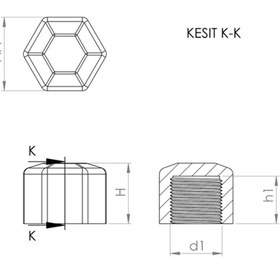Resim İç Vidalı Tapa 