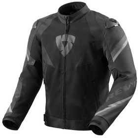 Resim Rev'ıt Fortuna Air Yazlık Korumalı Motosiklet Montu Siyah 