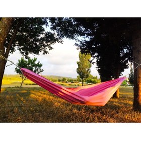 Resim relax ipek hamak - Kamp Hamak Renkli Kamp Piknik Bahçe Yazlık Kolay Kurulumlu Salıncak 