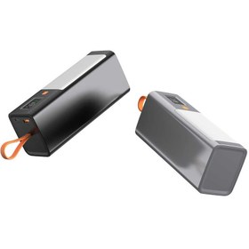 Resim Xipin T133L Işıklı PD 100W Hızlı Şarj Özellikli 40000 Mah Powerbank - Gri 