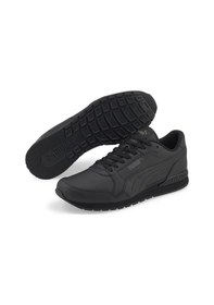 Resim Puma St Runner V3 L Siyah Koşu Ayakkabısı Siyah 