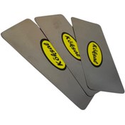 Resim KÖKSAL RÖTUŞ RÜTÜŞ RUTUŞ ÇELİĞİ 9x4cm ( 3 ADET ) ARACINIZI ÇİZMEZ 