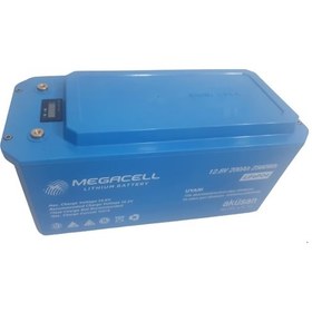 Resim Megacell Lifepo4 12.8v 200ah Karavan/marin Abs Lityum Demir Fosfat Akü 