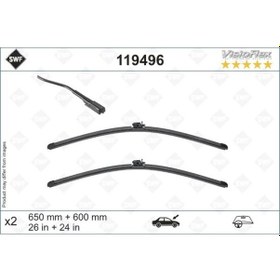 Resim Valeo Sılecek Supurgesı Takımı 650mm / 600mm Mercedes Sprınter B907 B910 18 Swf IS00-VALEO 119496 