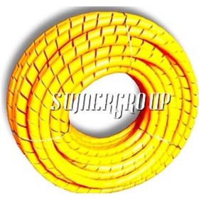 Resim Helezon Pano Kablo Toplama Spiral No2- 8Mm Sarı Rulo 100 Mt 