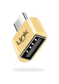 Resim Linktech O192 Usb - Type-C Dönüştürücü Otg Metal Adaptör 