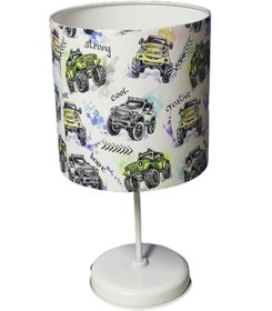 Resim TEKAY AYDINLATMA Araba Çocuk Odası Abajuru 