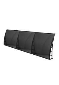 Resim KAPI PENCERE ÜSTÜ PRATİK SUNDURMA 105X360 - SİYAH 