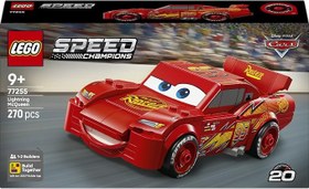 Resim LEGO Speed Champions | Şimşek McQueen 77255 - 9 Yaş ve Üzeri Çocuklar için 'Lightyear' Baskılı Lastikler ve Ünlü Far Çıkartmaları İçeren Oyuncak Yapım Seti, Yaratıcı Hediye Fikri (270 Parça) 