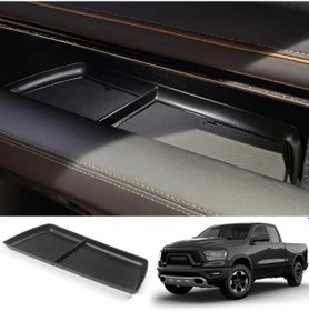 Resim Hightower Dodge Ram 1500 Torpido Gözü Organizer Saklama Kutusu Abs Siyah 2019-2025 