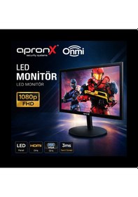 Resim Apx-nw22 22 İnç Led Monitör 1080p Vga Hdmı Girişli 