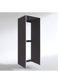 Resim Kenzlife Çamaşır-Kurutma Makinesi Dolabı Zakhar Gri 180*70*60 Banyo Kapaksız Arkalıksız Çok Renkli 