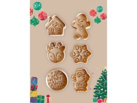 Resim Smarta Silikon Kalıp-Yeni Yıl Kesicileri 