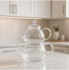 Resim Brosilkat Cam Çaydanlık 