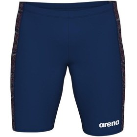 Resim Arena Abstract Tıles Erkek Yüzücü Mayosu 007601417 Lacivert 