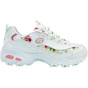 Resim Skechers D'Lites 149794-WMLT Kadın Spor Ayakkabı Beyaz 