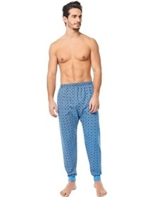 Resim Seher Yıldız Erkek Pijama Altı Kahverengi 