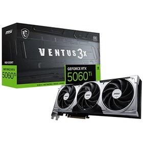 Resim MSI Ventus 3X GeForce RTX 5060 Ti OC 8GB GDDR7 128 Bit HDMI DP Ekran Kartı 