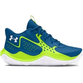 Resim Under Armour Ua Gs Jet '23 Çocuk Basketbol Ayakkabısı 3026635-401 Mavi Mavi 